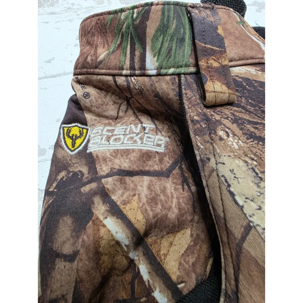 Scent Blocker Camo Fleece Lined Hunting Pants Men's XL